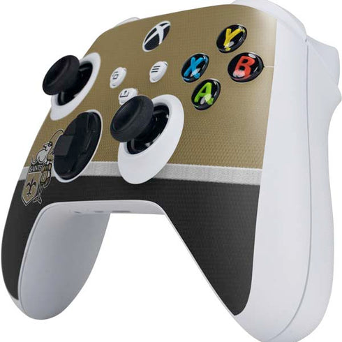 NFL New Orleans Saints Vintage Xbox Series S Controller Skin