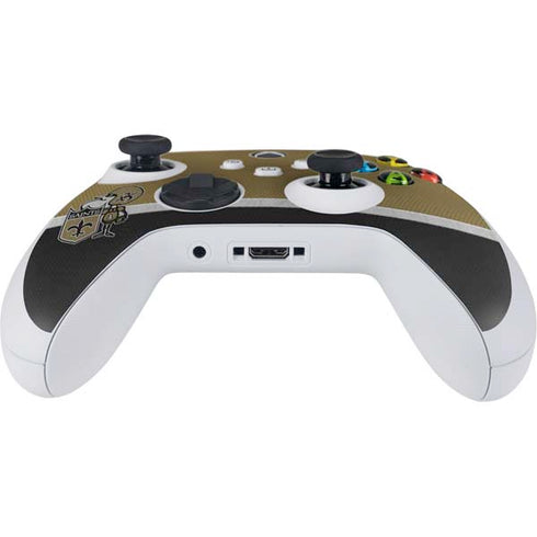 NFL New Orleans Saints Vintage Xbox Series S Controller Skin