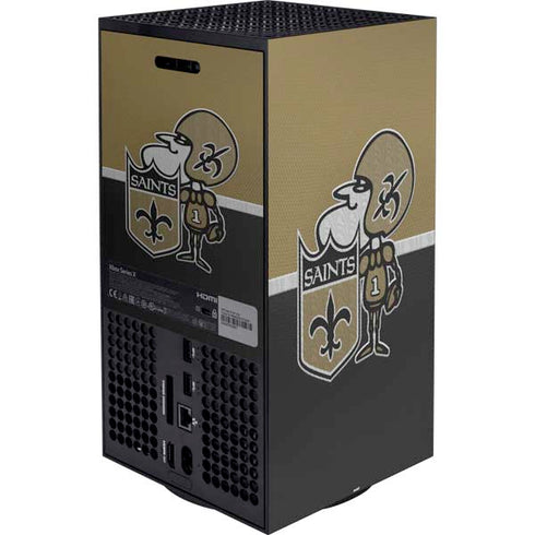 NFL New Orleans Saints Vintage Xbox Series X Bundle Skin