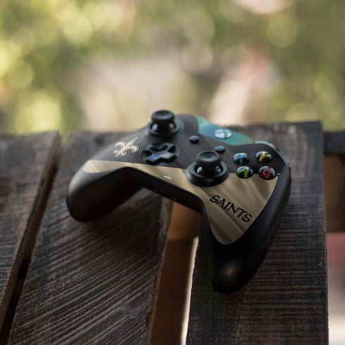 NFL New Orleans Saints Xbox One Controller Skin