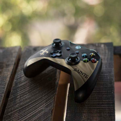 NFL New Orleans Saints Xbox One X Controller Skin
