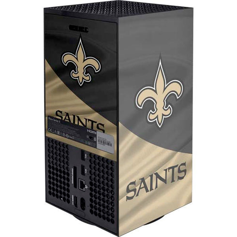 NFL New Orleans Saints Xbox Series X Console Skin