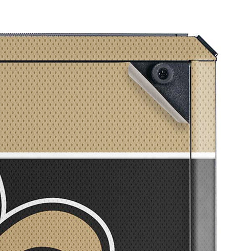 NFL New Orleans Saints Zone Block Cooler Master MasterBox Q300L Mini Tower Skin