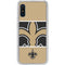NFL New Orleans Saints Zone Block Galaxy A10e Clear Case