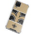 NFL New Orleans Saints Zone Block Galaxy A12 Clear Case