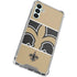 NFL New Orleans Saints Zone Block Galaxy A13 5G Clear Case