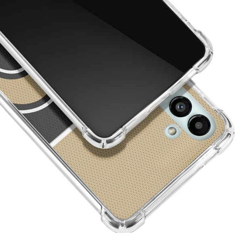 NFL New Orleans Saints Zone Block Galaxy A13 5G Clear Case