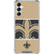 NFL New Orleans Saints Zone Block Galaxy A14 5G Clear Case