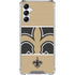 NFL New Orleans Saints Zone Block Galaxy A14 5G Clear Case