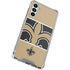 NFL New Orleans Saints Zone Block Galaxy A14 5G Clear Case