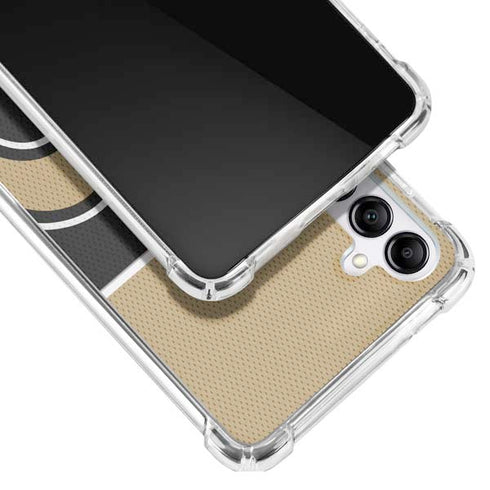 NFL New Orleans Saints Zone Block Galaxy A14 5G Clear Case
