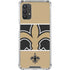 NFL New Orleans Saints Zone Block Galaxy A32 5G Clear Case