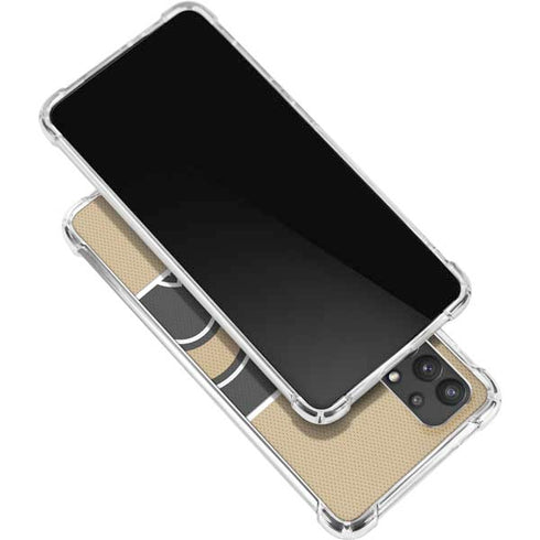 NFL New Orleans Saints Zone Block Galaxy A32 5G Clear Case