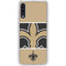 NFL New Orleans Saints Zone Block Galaxy A50 Clear Case