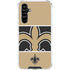 NFL New Orleans Saints Zone Block Galaxy A54 5G Clear Case