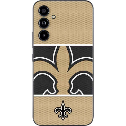 NFL New Orleans Saints Zone Block Galaxy A54 5G Skin