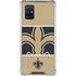 NFL New Orleans Saints Zone Block Galaxy A71 5G Clear Case