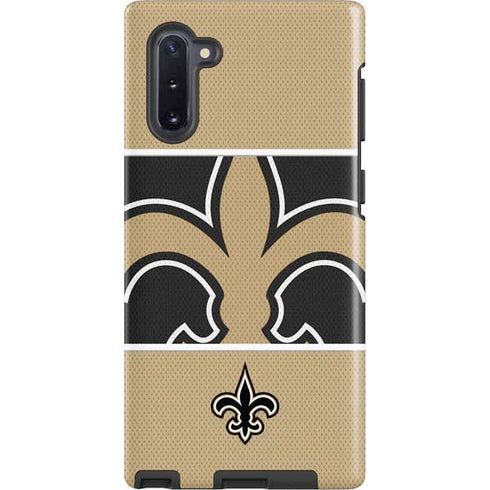 NFL New Orleans Saints Zone Block Galaxy Note 10 Pro Case