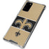 NFL New Orleans Saints Zone Block Galaxy Note20 5G Clear Case
