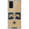 NFL New Orleans Saints Zone Block Galaxy Note20 5G Clear Case
