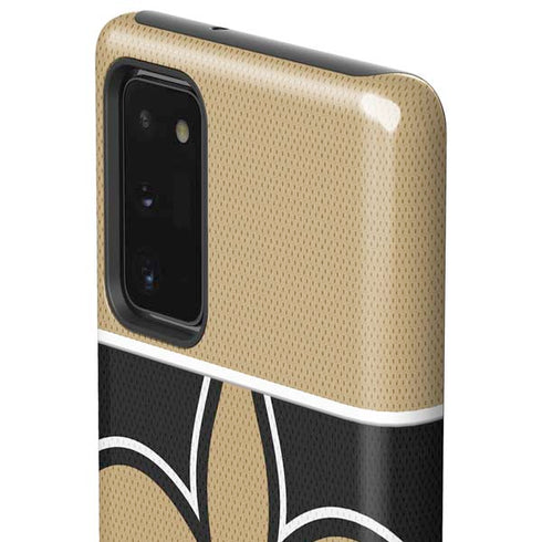 NFL New Orleans Saints Zone Block Galaxy Note20 5G Pro Case