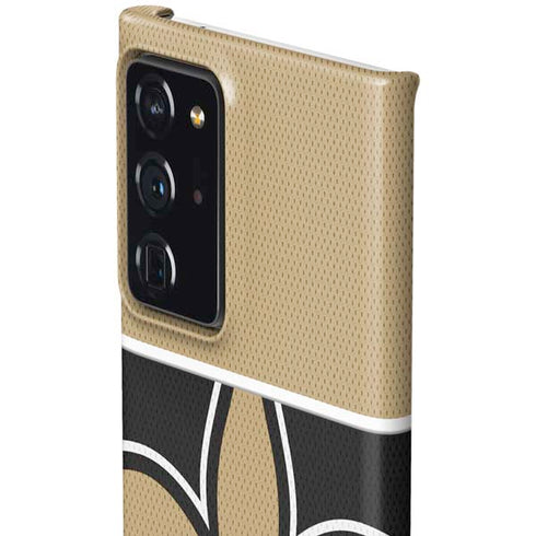 NFL New Orleans Saints Zone Block Galaxy Note20 Ultra 5G Lite Case