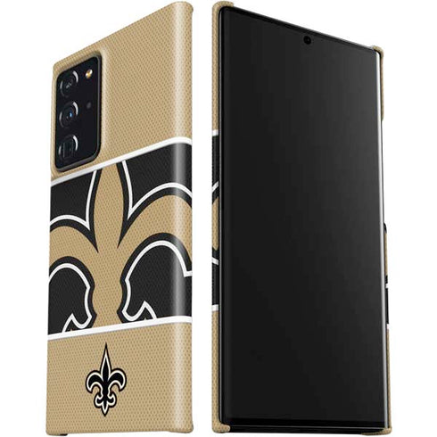 NFL New Orleans Saints Zone Block Galaxy Note20 Ultra 5G Lite Case