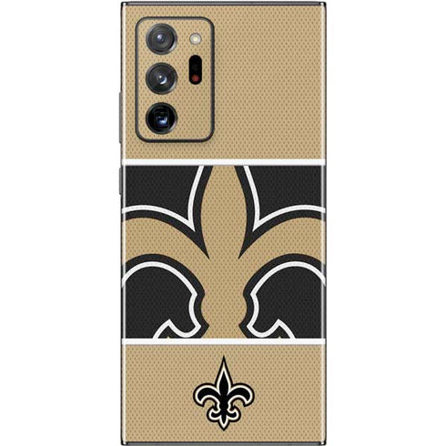 NFL New Orleans Saints Zone Block Galaxy Note20 Ultra 5G Skin