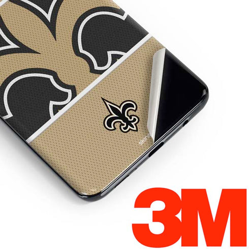 NFL New Orleans Saints Zone Block Galaxy S10 Skin