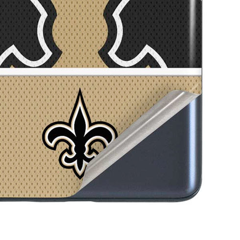 NFL New Orleans Saints Zone Block Galaxy S20 Fan Edition Skin