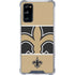NFL New Orleans Saints Zone Block Galaxy S20 FE Clear Case