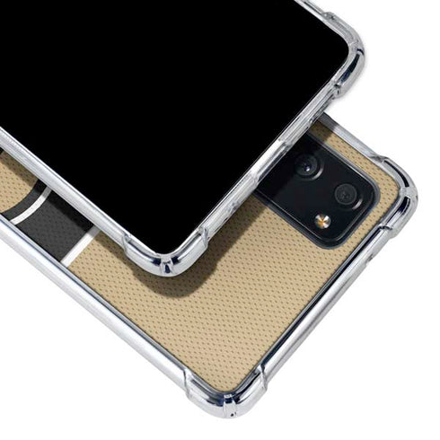 NFL New Orleans Saints Zone Block Galaxy S20 FE Clear Case