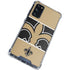 NFL New Orleans Saints Zone Block Galaxy S20 FE Clear Case