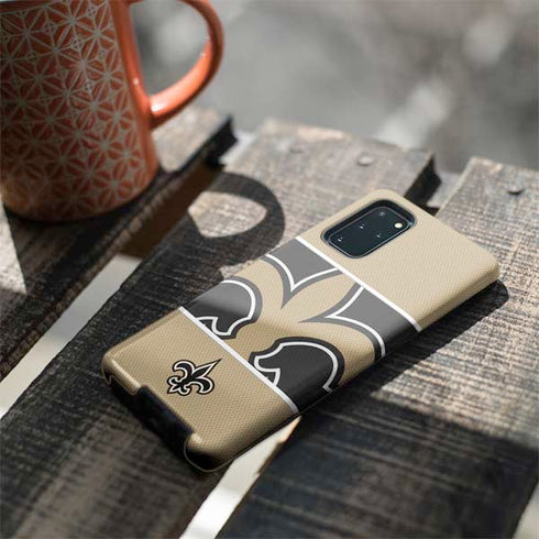 NFL New Orleans Saints Zone Block Galaxy S20 Plus Pro Case