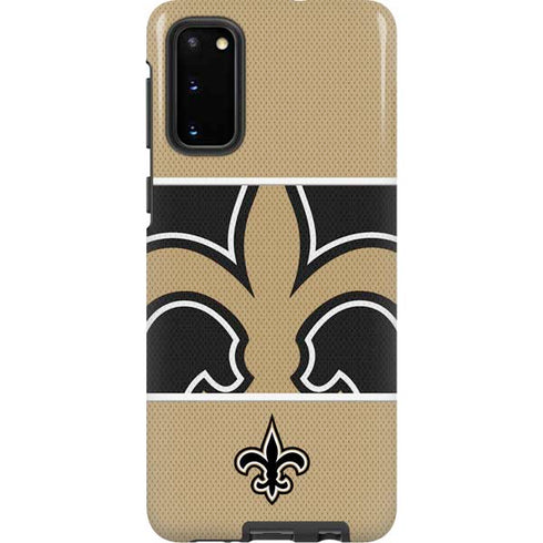 NFL New Orleans Saints Zone Block Galaxy S20 Pro Case