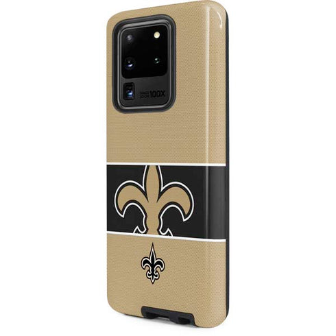 NFL New Orleans Saints Zone Block Galaxy S20 Ultra 5G Pro Case