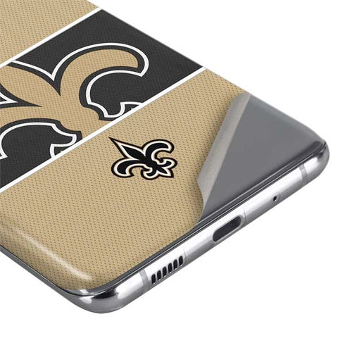 NFL New Orleans Saints Zone Block Galaxy S20 Ultra 5G Skin