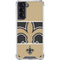 NFL New Orleans Saints Zone Block Galaxy S21 5G Clear Case