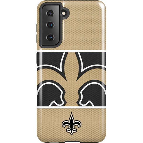 NFL New Orleans Saints Zone Block Galaxy S21 5G Pro Case