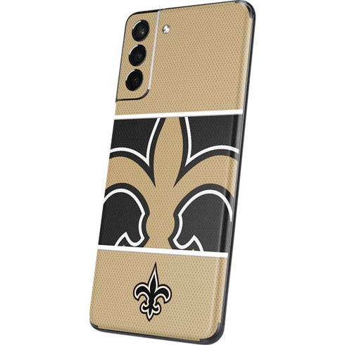 NFL New Orleans Saints Zone Block Galaxy S21 5G Skin