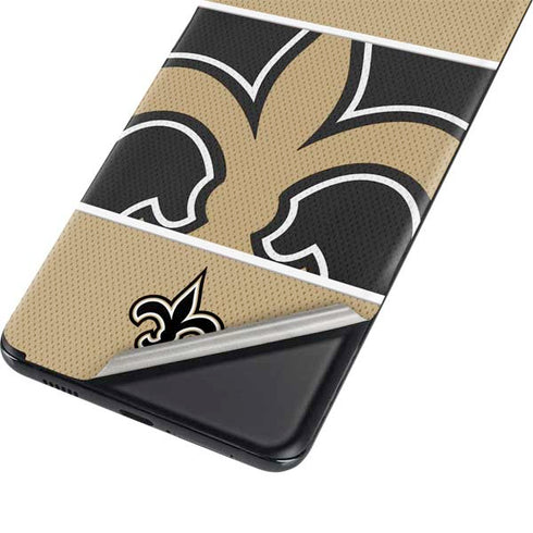NFL New Orleans Saints Zone Block Galaxy S21 5G Skin