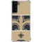NFL New Orleans Saints Zone Block Galaxy S22 Plus Clear Case