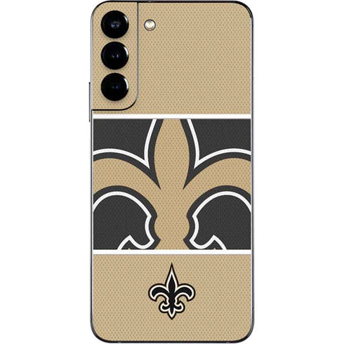 NFL New Orleans Saints Zone Block Galaxy S22 Plus Skin