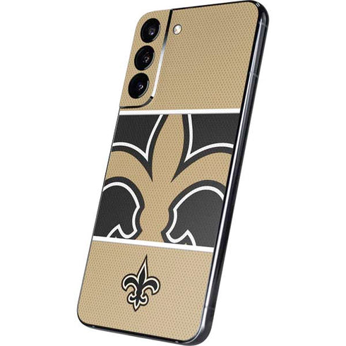 NFL New Orleans Saints Zone Block Galaxy S22 Plus Skin