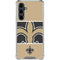 NFL New Orleans Saints Zone Block Galaxy S23 FE Clear Case