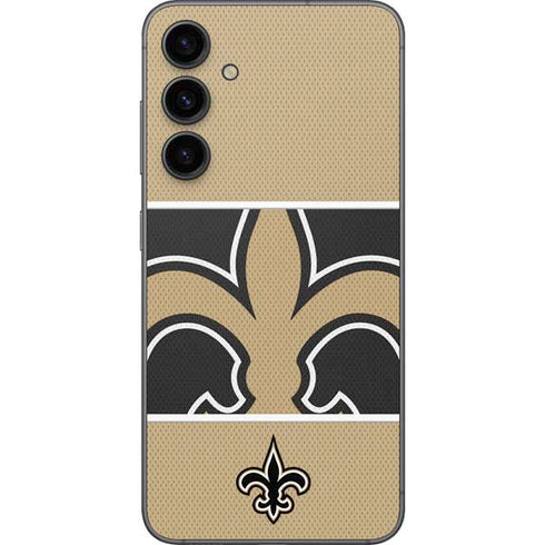 NFL New Orleans Saints Zone Block Galaxy S23 FE Skin