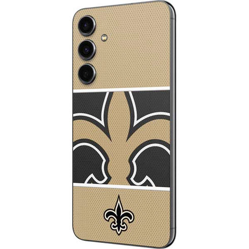 NFL New Orleans Saints Zone Block Galaxy S23 FE Skin