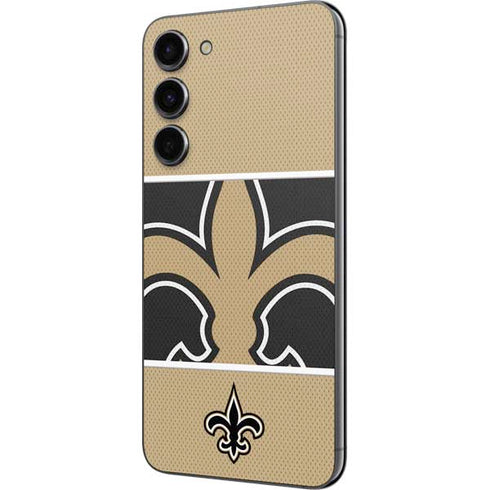 NFL New Orleans Saints Zone Block Galaxy S23 Plus Skin