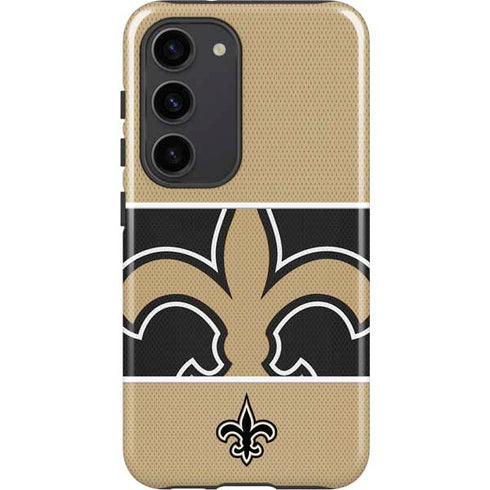 NFL New Orleans Saints Zone Block Galaxy S23 Pro Case