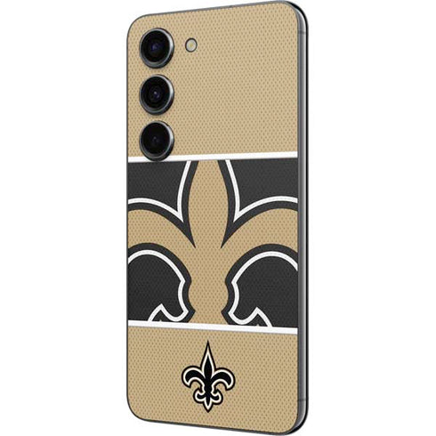 NFL New Orleans Saints Zone Block Galaxy S23 Skin